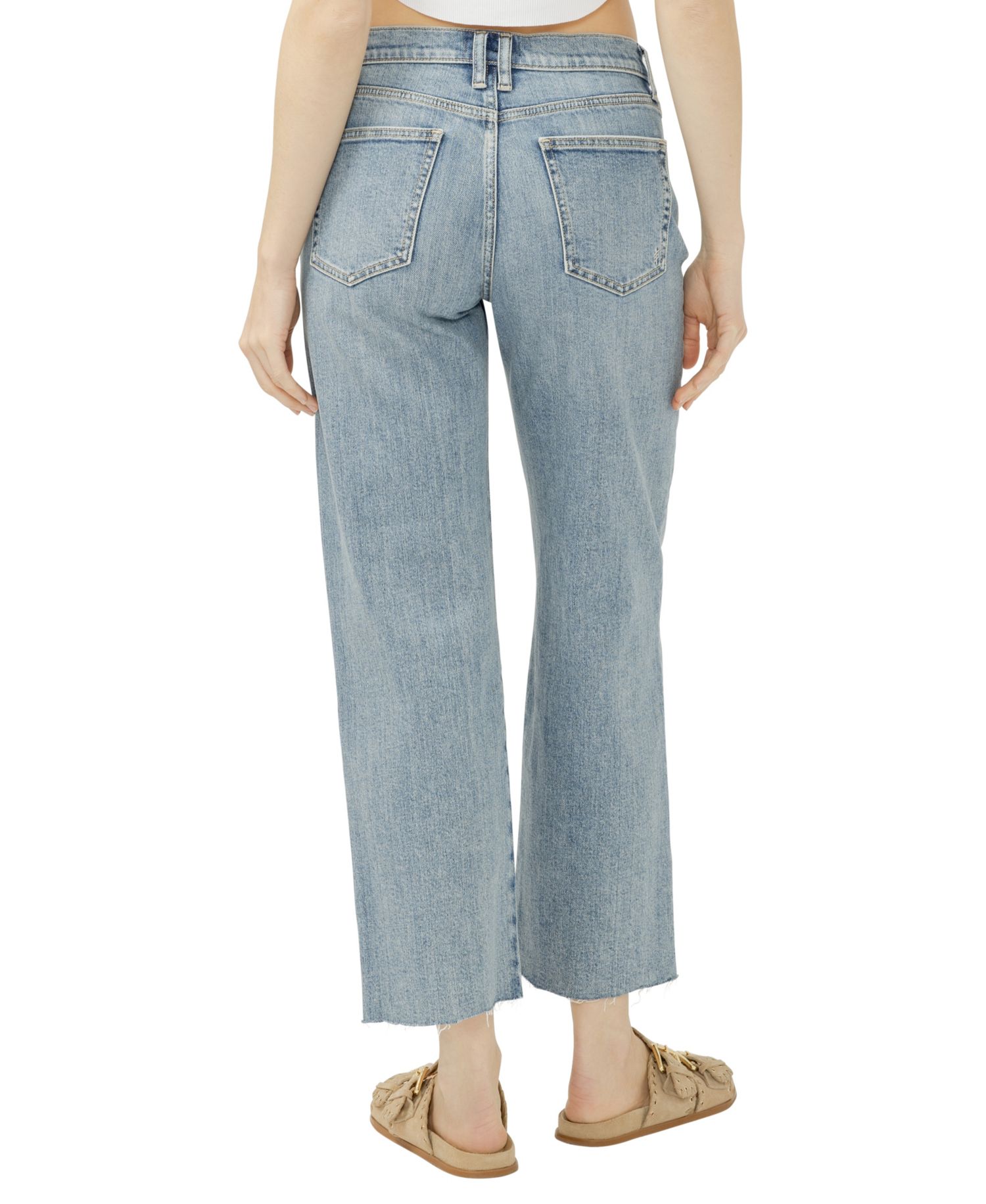 Women's Western Relaxed Straight-Leg Jeans