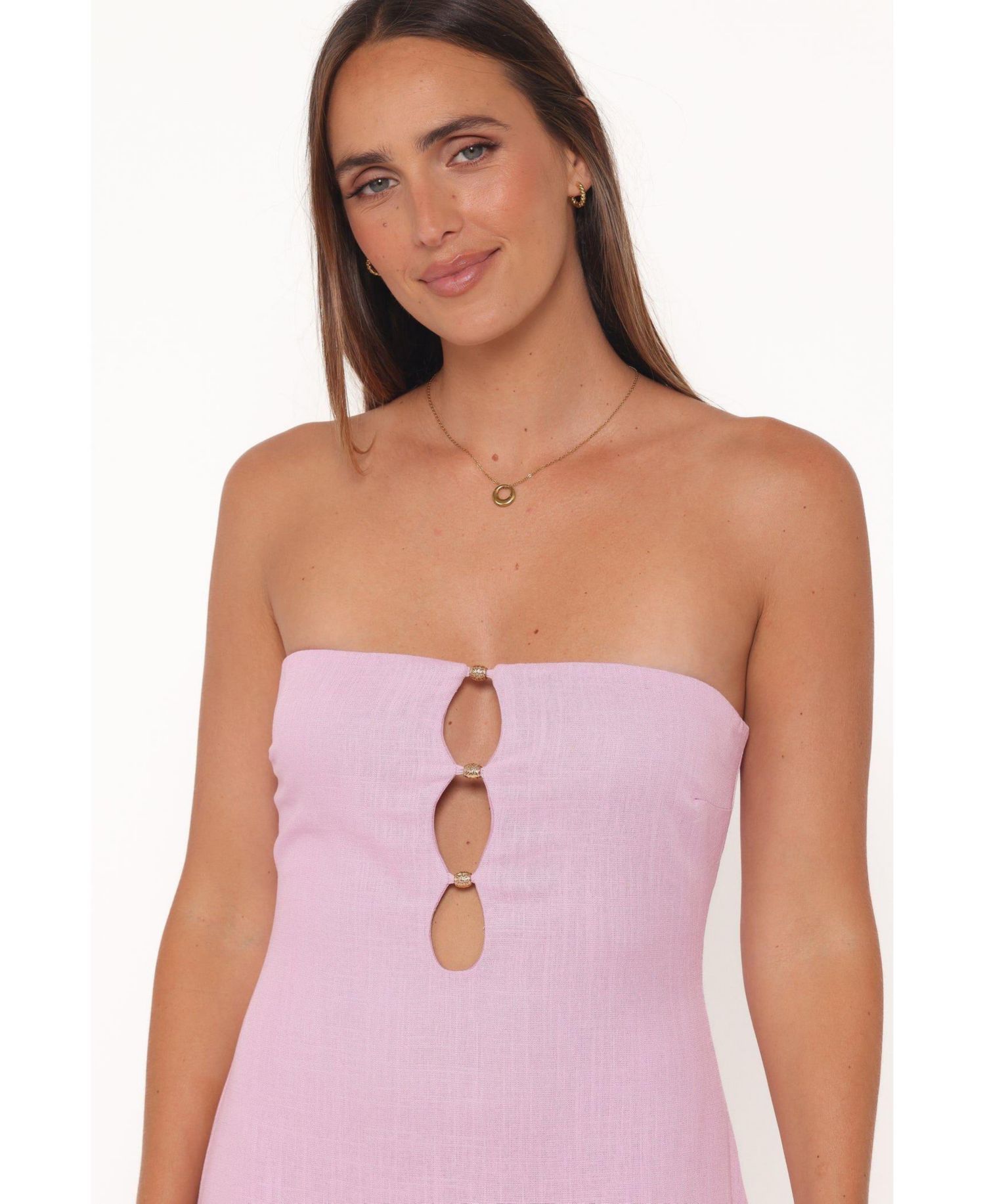 Women's Bolton Strapless Maxi Dress