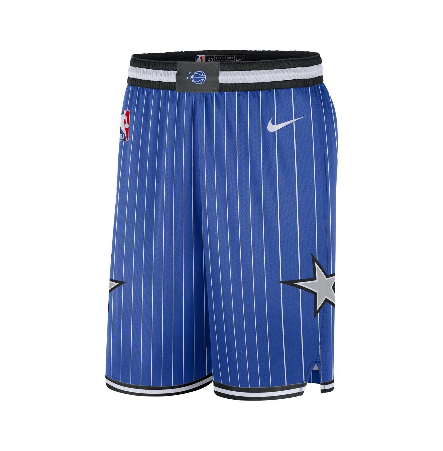 Мужские шорты Nike Orlando Magic Swingman Performance, Icon Edition, Blue — фото 2