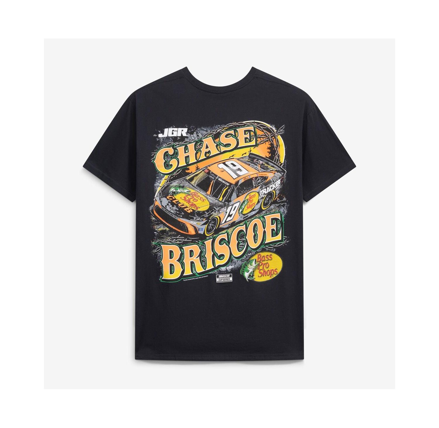 Men's Black Chase Briscoe 19 Bass Pro Shops T-Shirt
