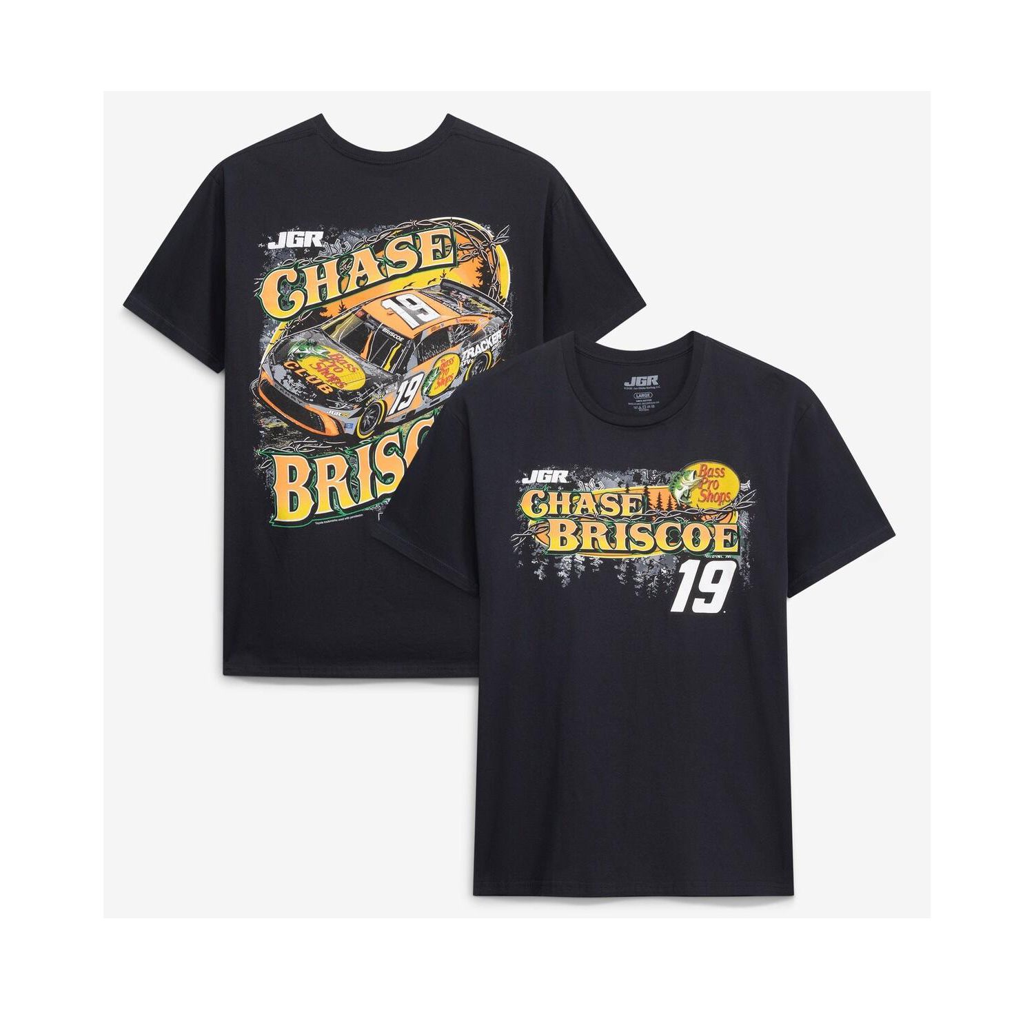 Men's Black Chase Briscoe 19 Bass Pro Shops T-Shirt