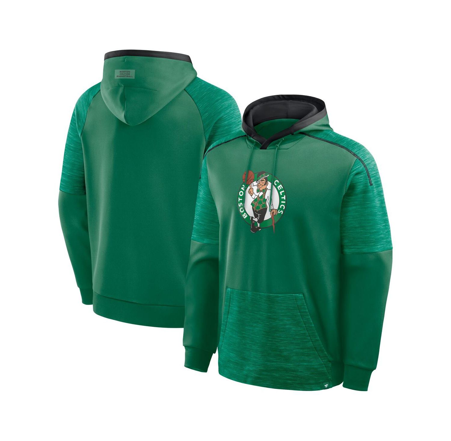Men's Kelly Green Boston Celtics Pick Roll Defender Pullover Hoodie