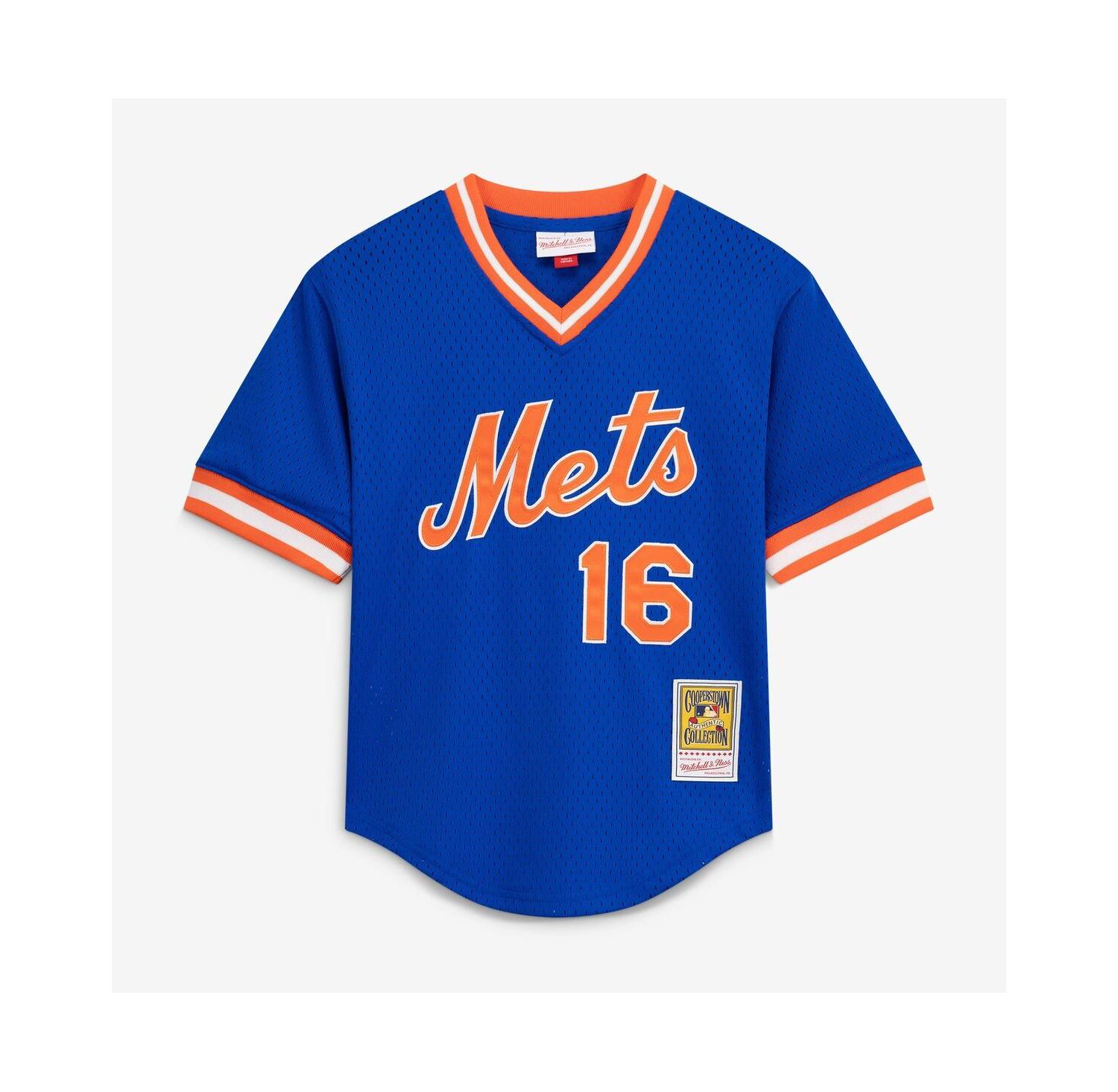 Big Boys and Girls Dwight Gooden Royal New York Mets Mesh Batting Practice Jersey