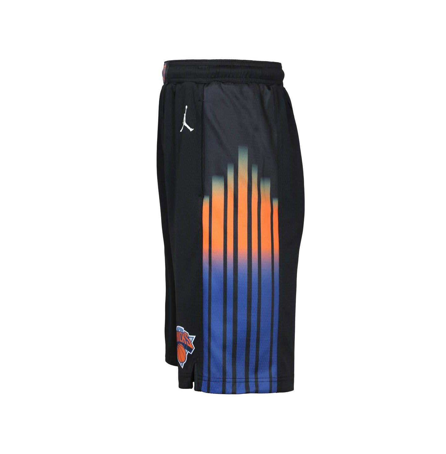 Детские шорты Jordan Black New York Knicks Authentic Statement Edition Swingman — фото 4