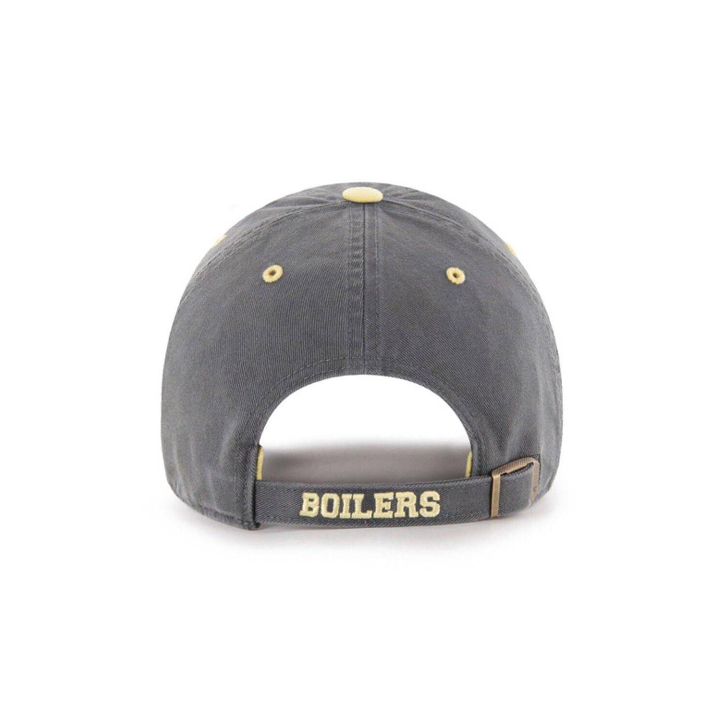 Men's Charcoal Purdue Boilermakers Ice Clean Up Adjustable Hat