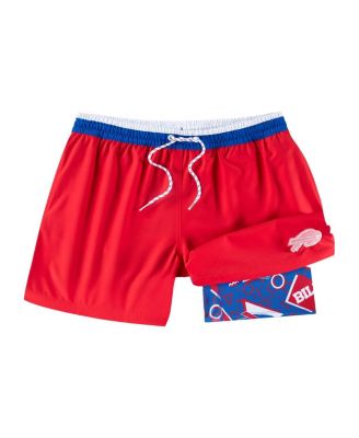 Men's Blue Buffalo Bills The Secret Lined Swim Trunks