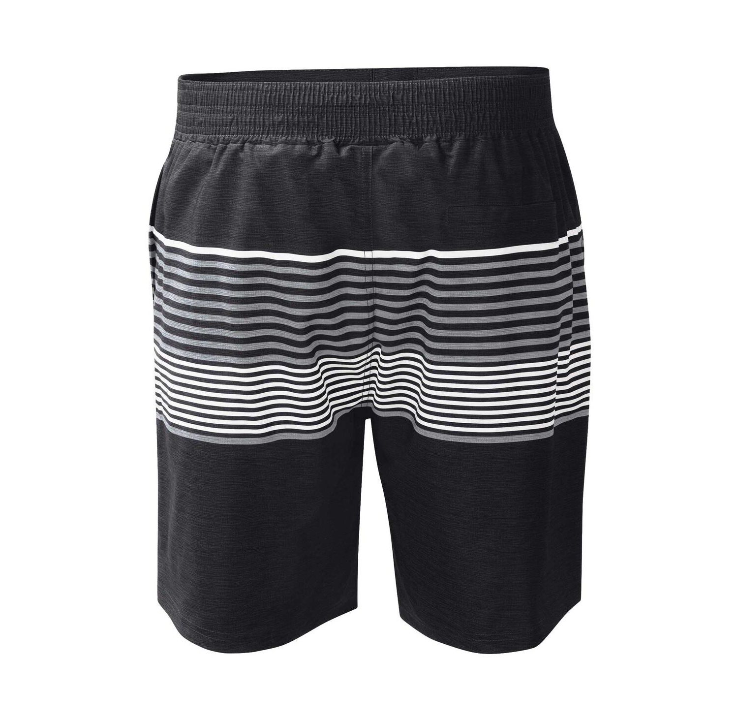 Men's Black Miami Marlins Coastline Volley Swim Shorts