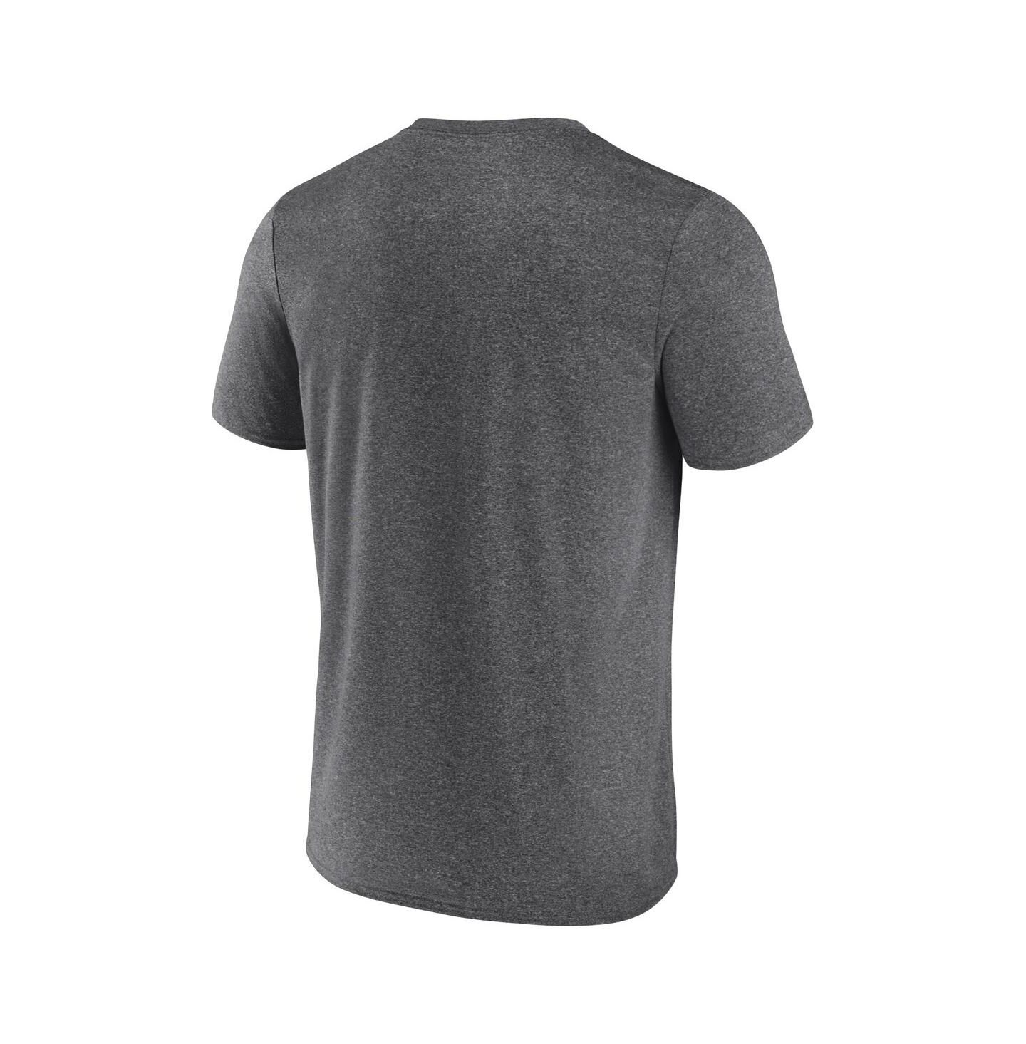 Мужская футболка Fanatics Heather Charcoal Minnesota Wild Property Of T-Shirt — фото 3