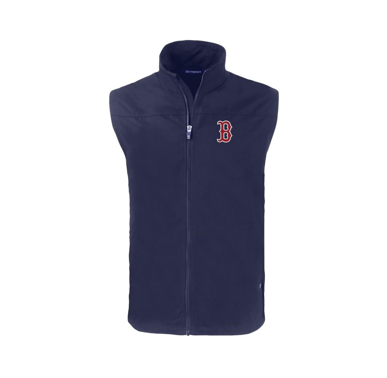 Men's Navy Boston Red Sox Charter Eco Full-Zip Vest