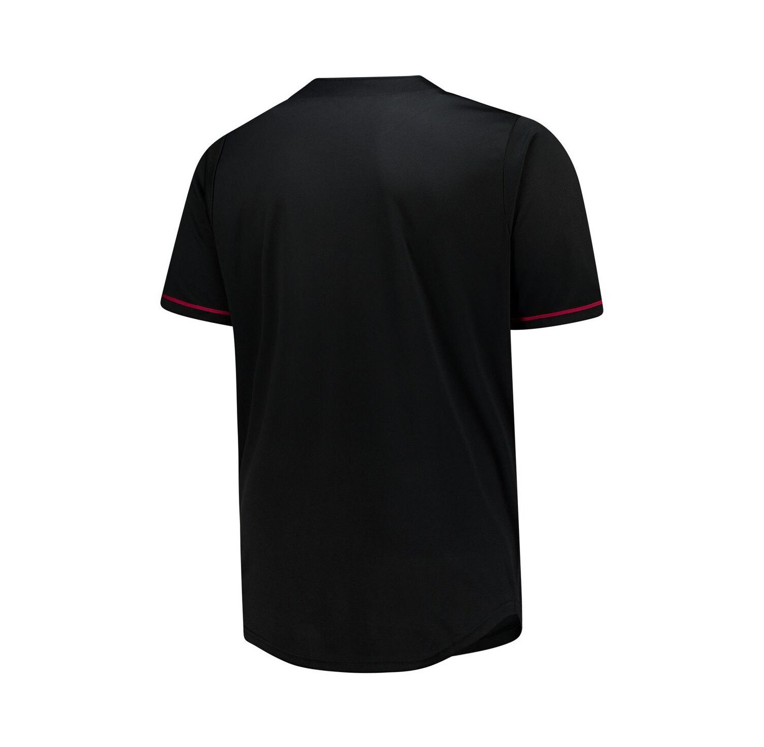 Men's Black Cleveland Cavaliers Big & Tall Pop Full-Button Jersey