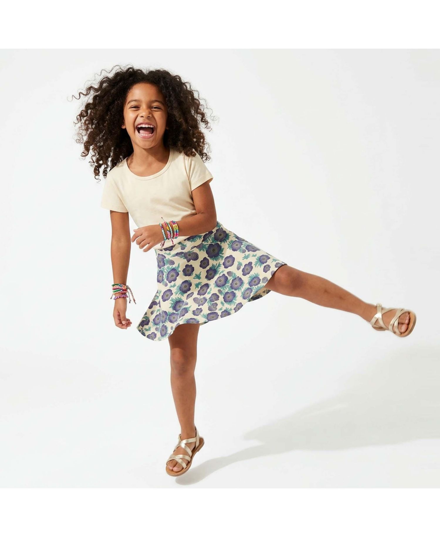 Girls Fair Trade Organic Cotton Pocket Skort