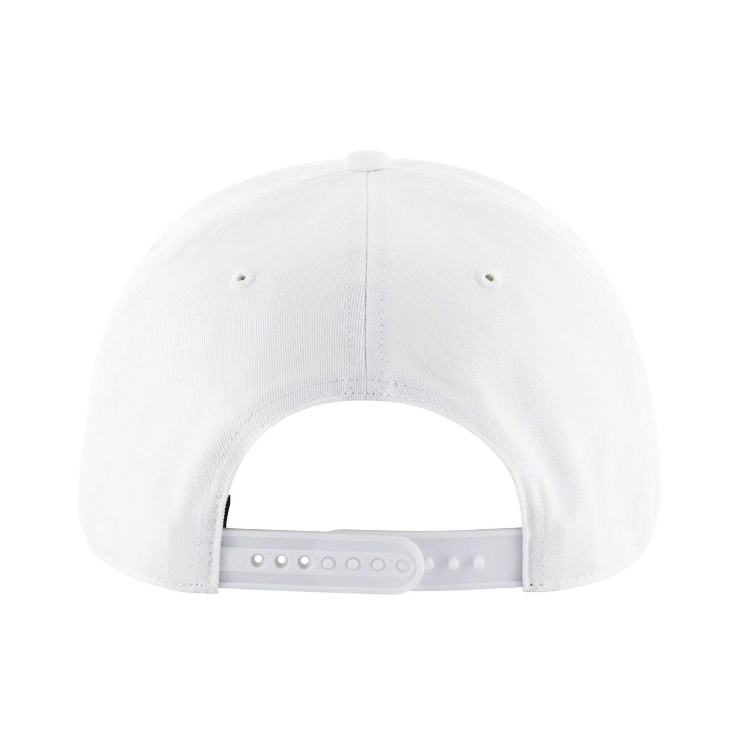 Мужская кепка '47 Brand White Purdue Boilermakers Rope Hitch Adjustable Hat — фото 2