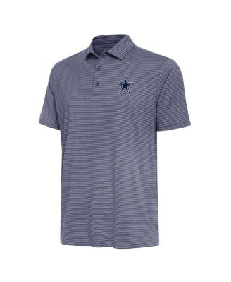 Men's Heather Navy Dallas Cowboys Scheme Polo Shirt