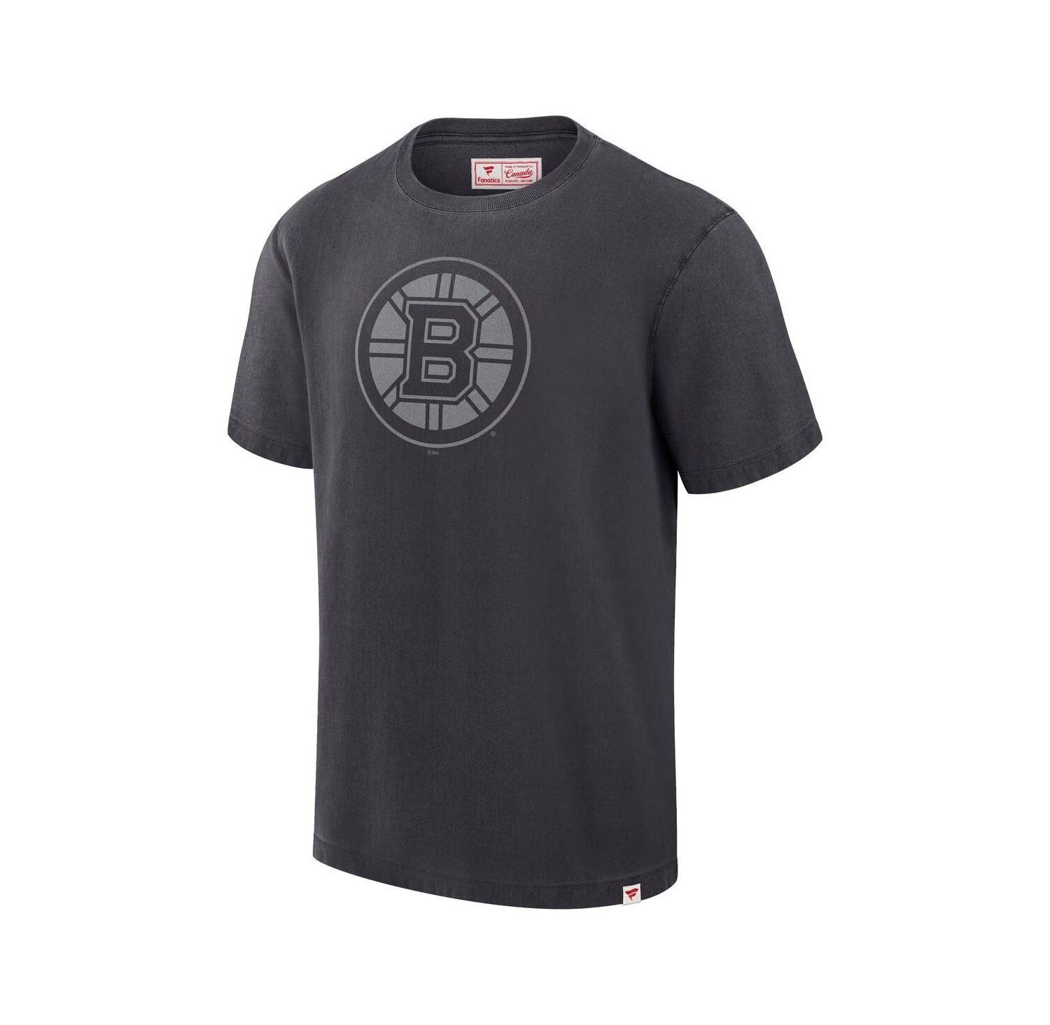 Men's Black Boston Bruins Made in Canada T-Shirt
