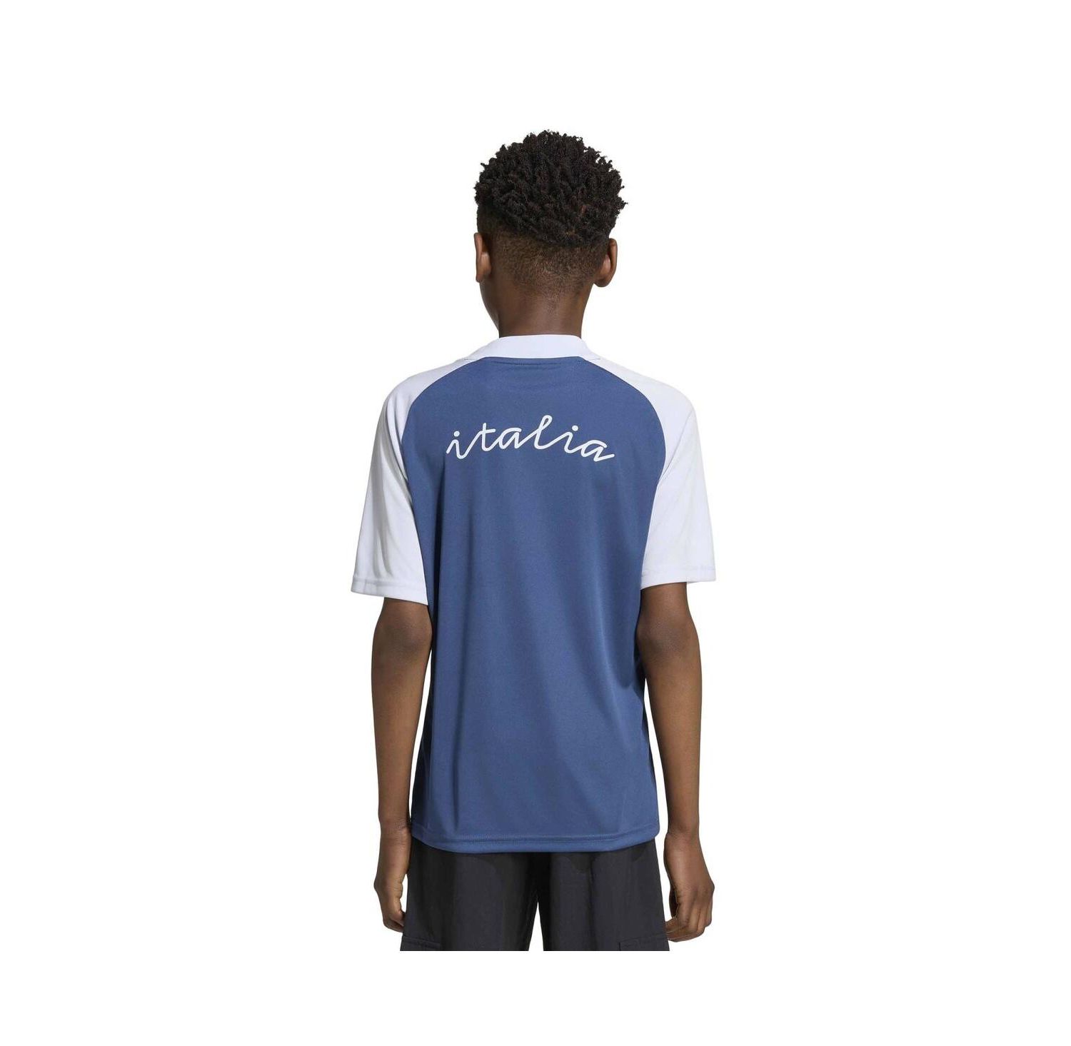 Big Boys and Girls Blue Italy National Team 2026 Pre-Match Jersey