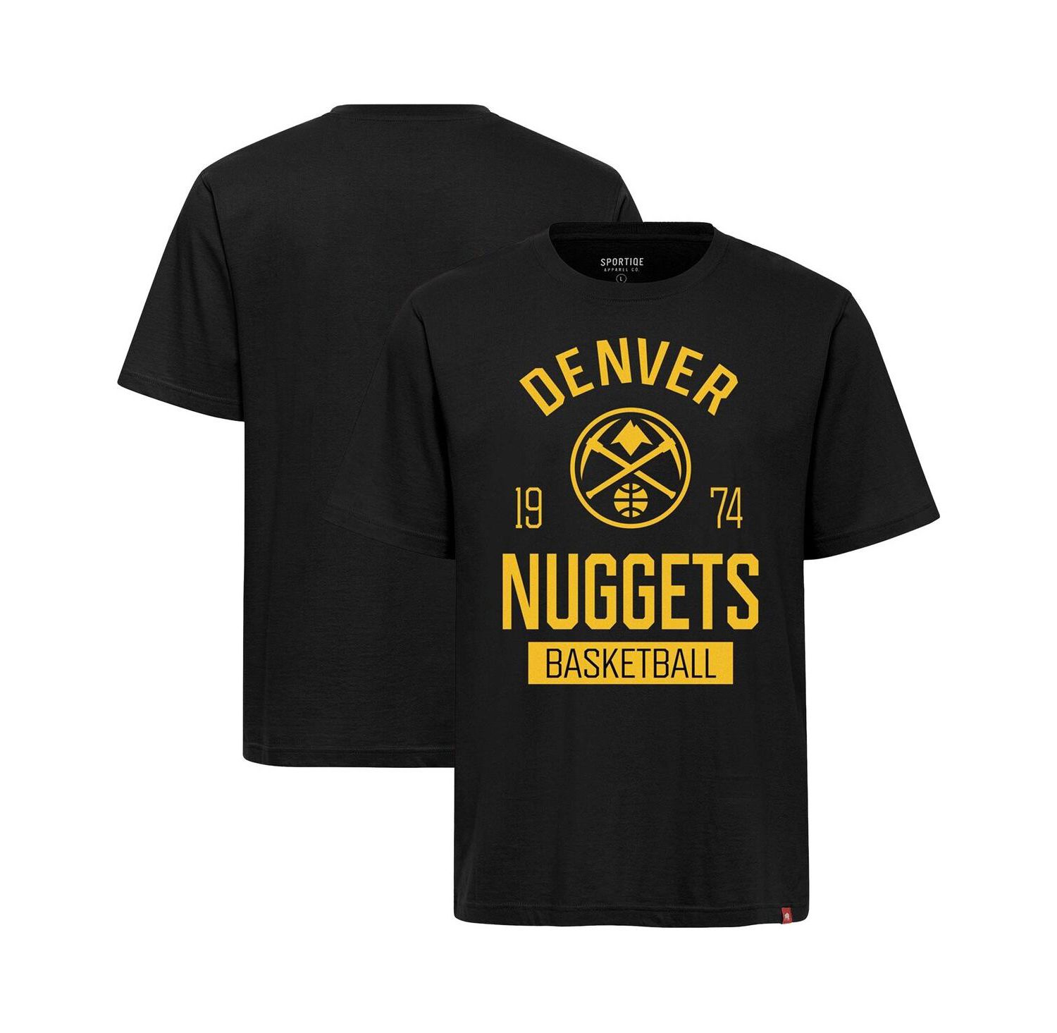Men's and Women's Black Denver Nuggets Duke Premium T-Shirt