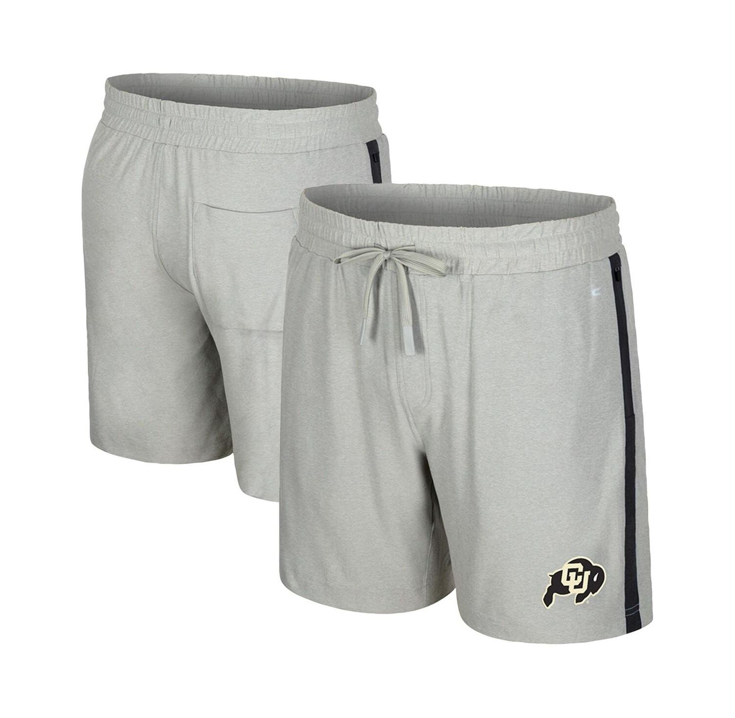 Men's Gray Colorado Buffaloes Mac Shorts