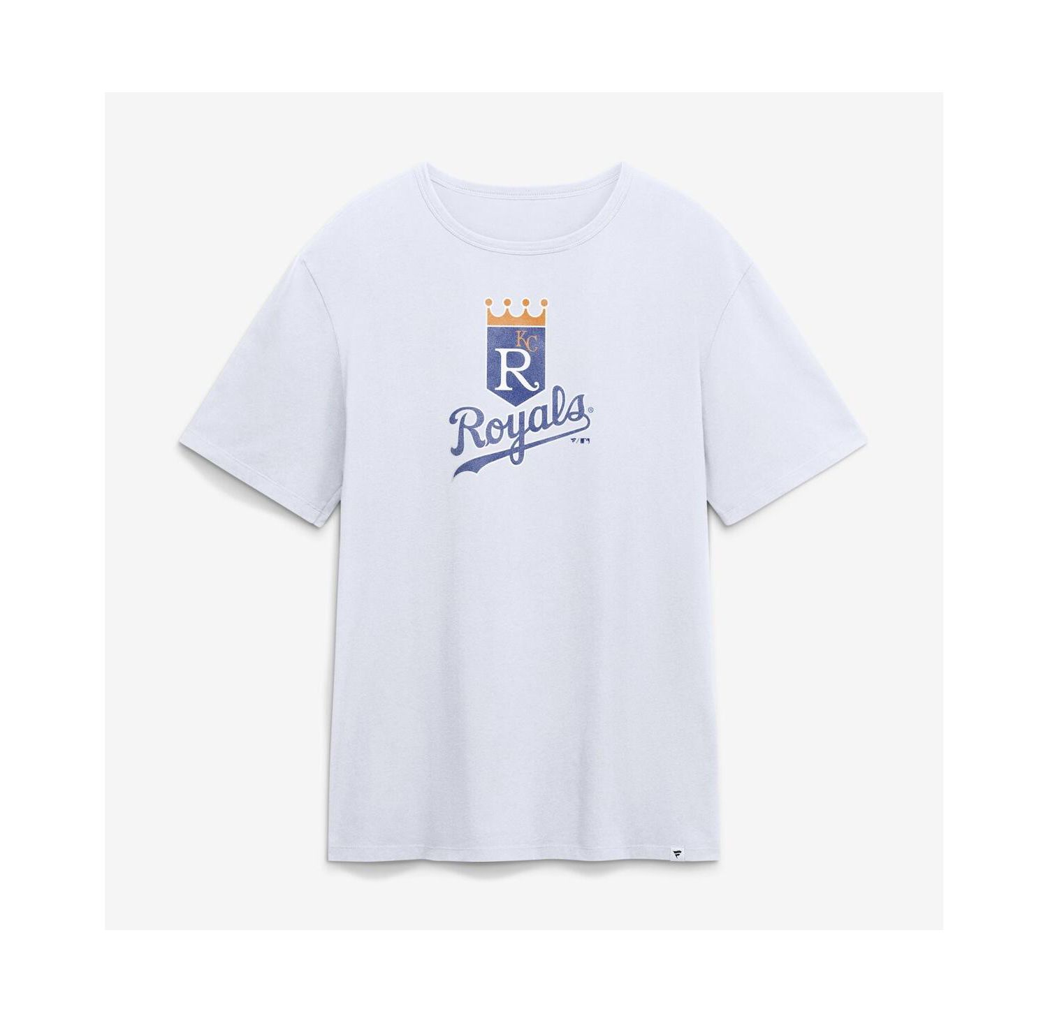 Men's White Kansas City Royals Vintage Logo Legacy T-Shirt