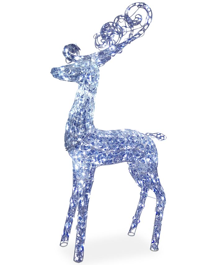 National Tree Company - 60" Crystal Deer with 210 LED Lights