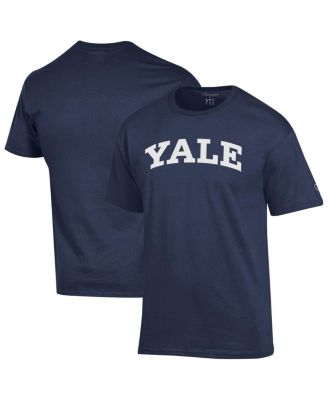 Men's Navy Yale Bulldogs Basic Arch T-Shirt