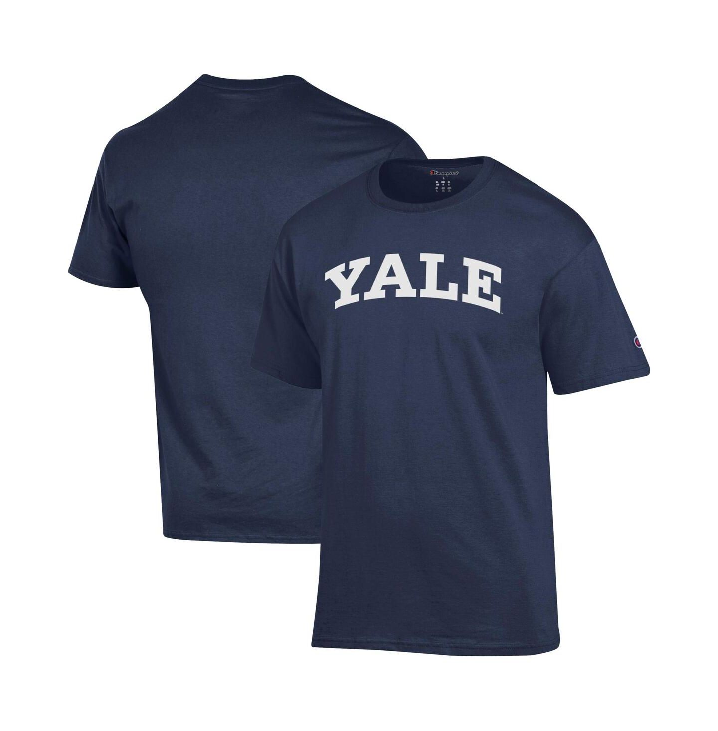 Мужская футболка Champion Navy Yale Bulldogs Basic Arch — фото 1