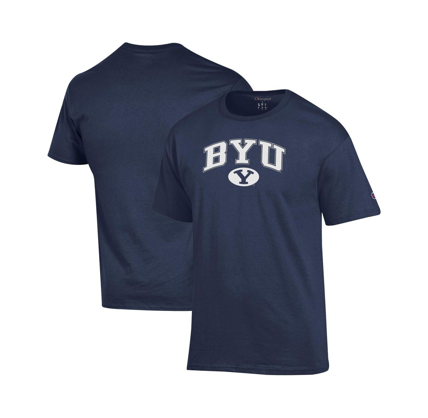 Men's Royal BYU Cougars Arched Logo T-Shirt