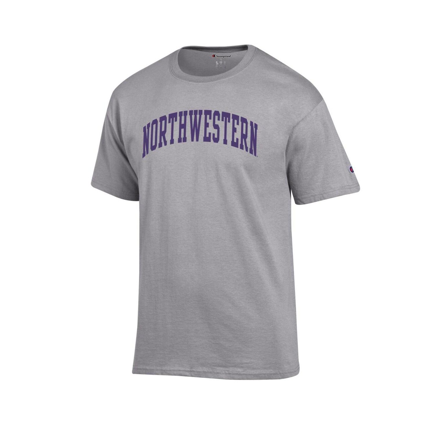 Men's Purple Northwestern Wildcats Basic Arch T-Shirt