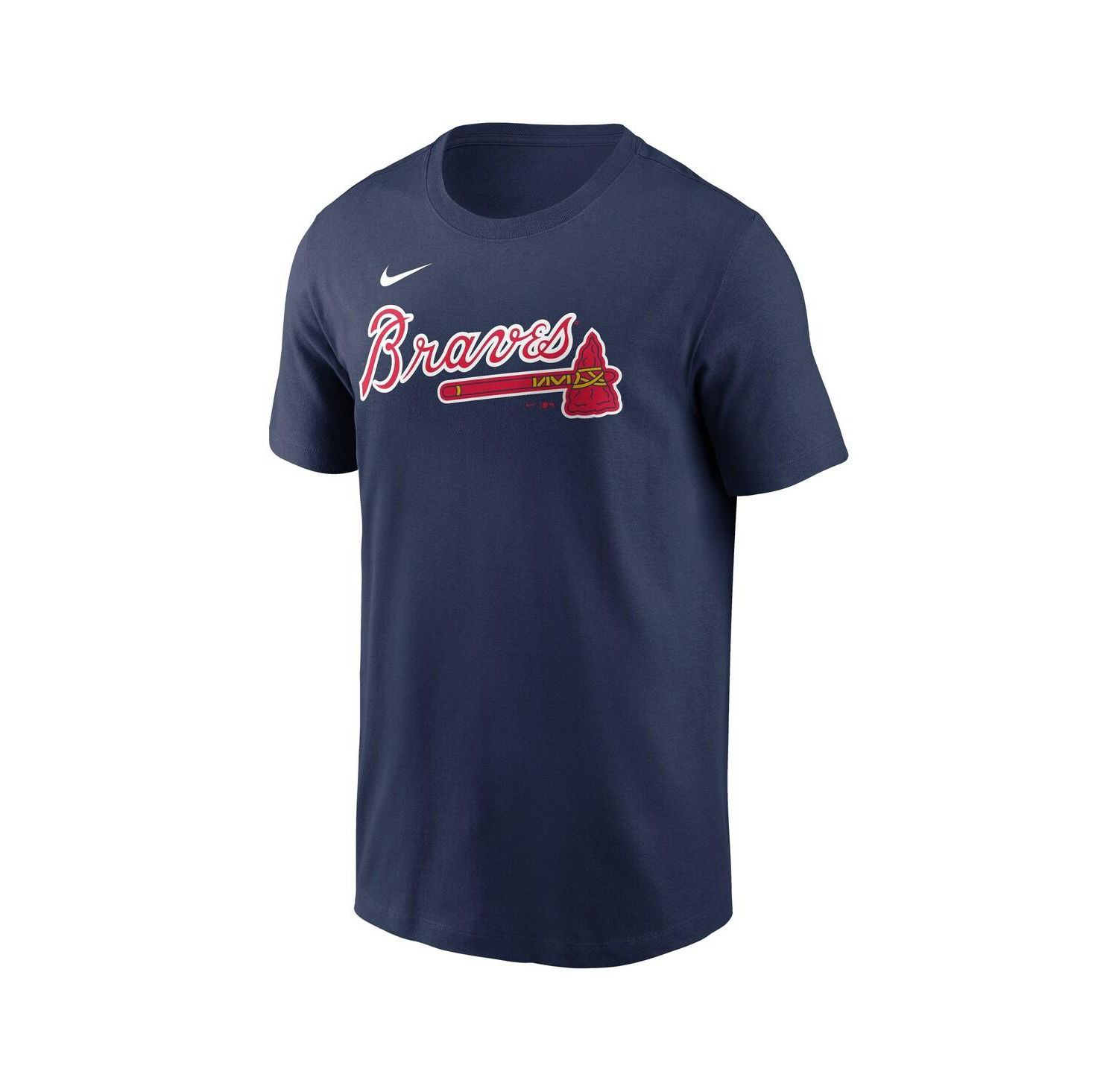 Men's Spencer Strider Navy Atlanta Braves Name & Number T-Shirt