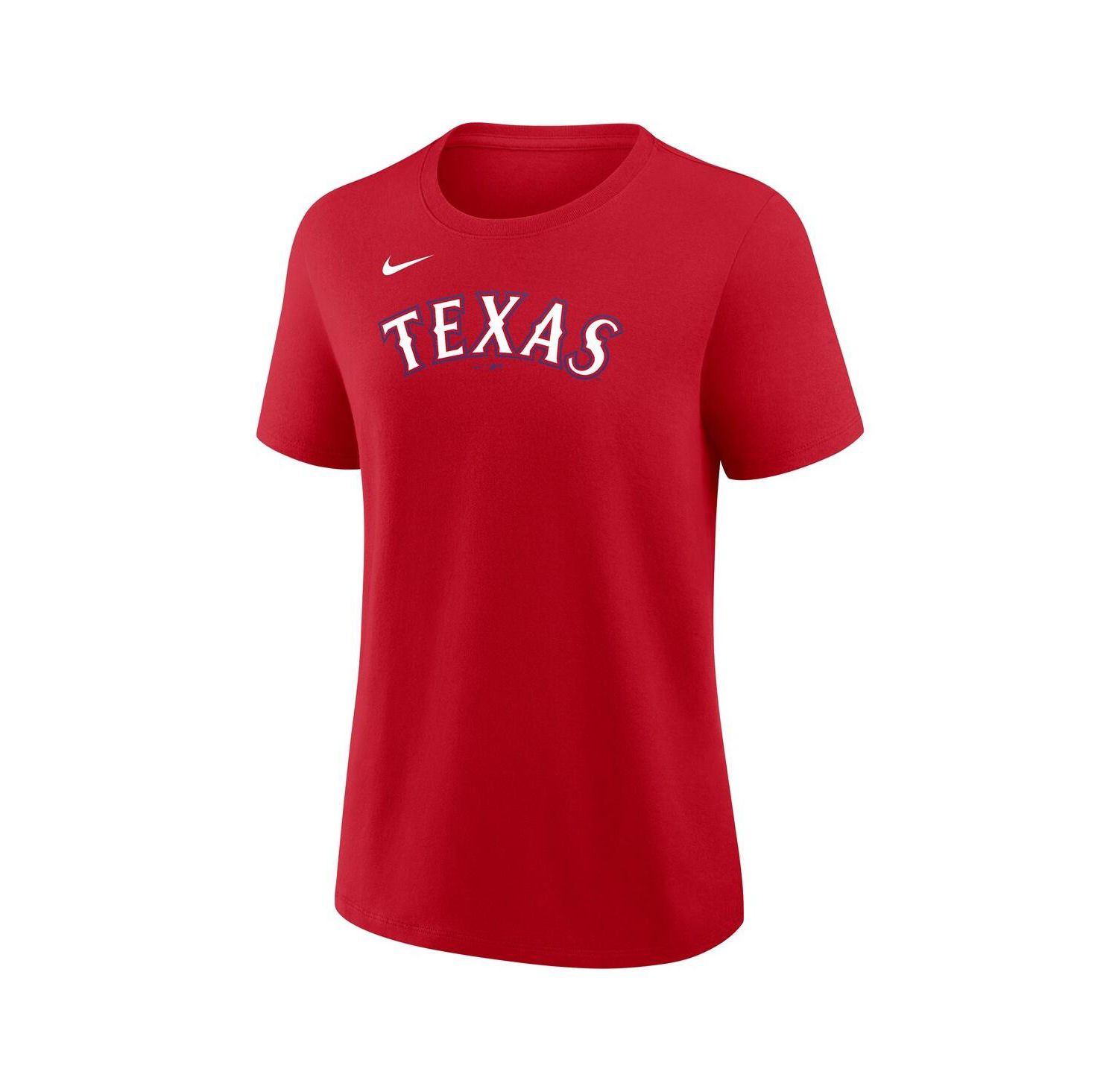 Women's Corey Seager Red Texas Rangers Name and Number T-Shirt