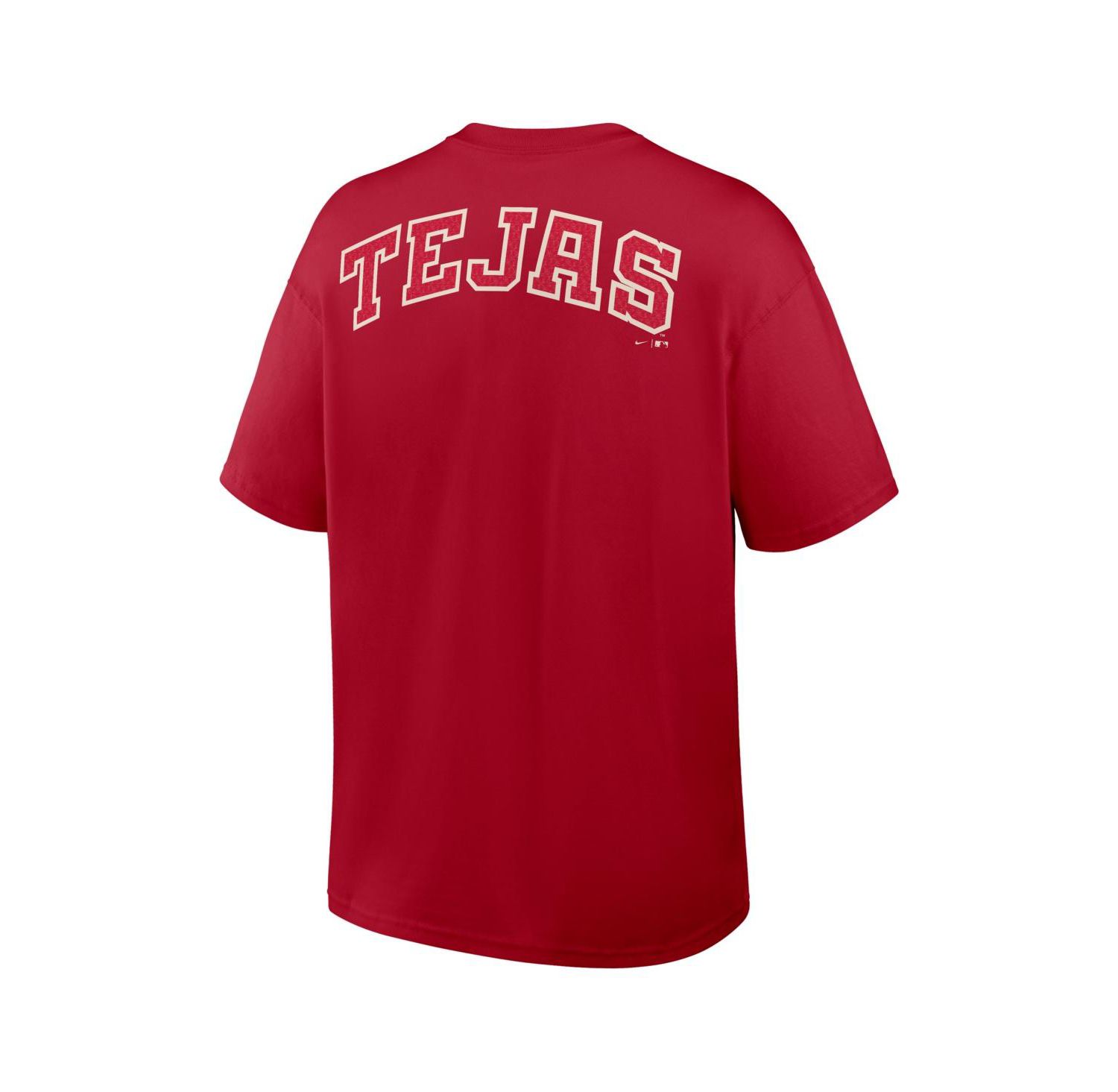 Men's Red Texas Rangers City Connect Max90 Pocket T-Shirt