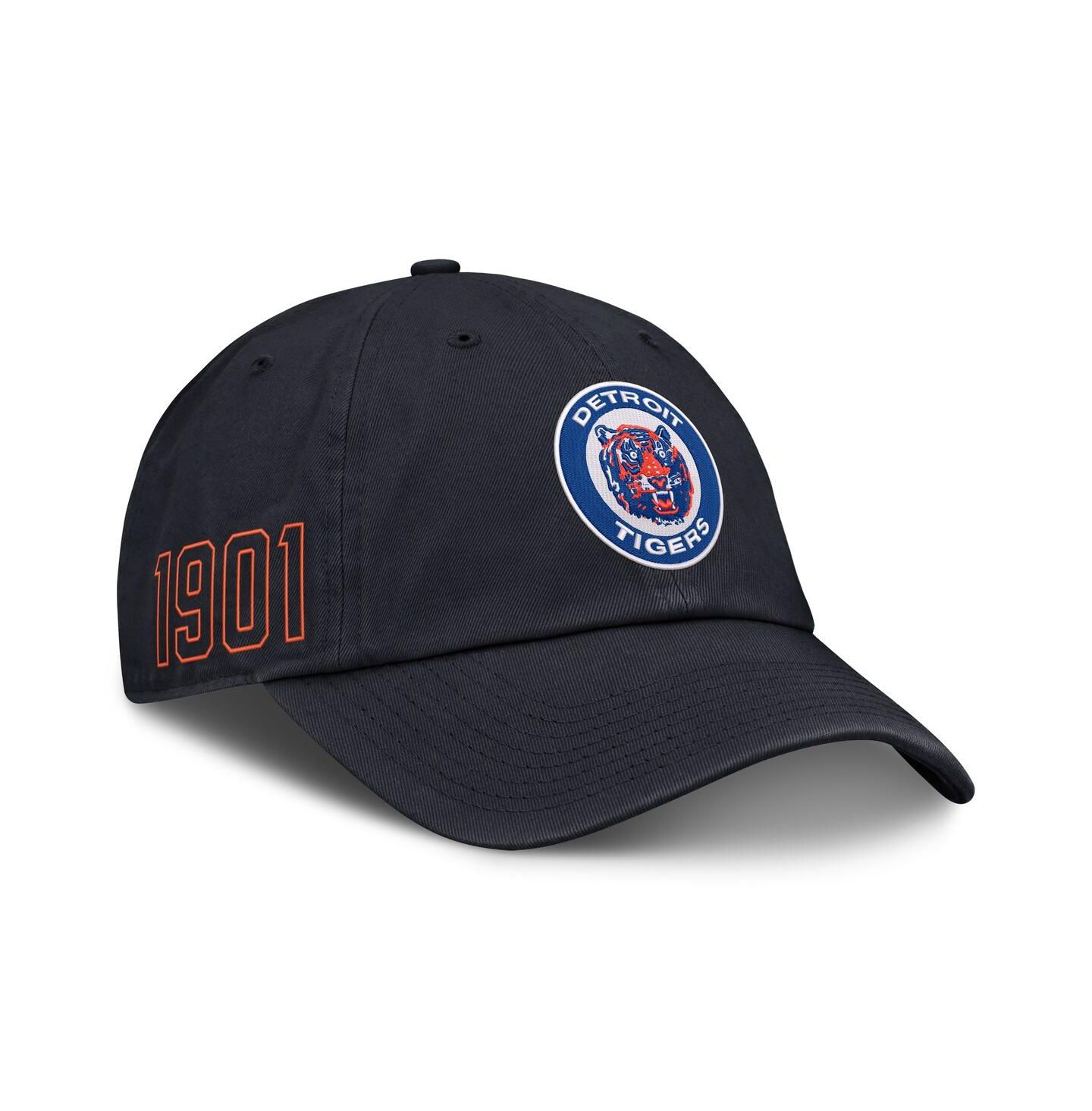 Мужская кепка Nike Navy Detroit Tigers Cooperstown Club Adjustable Hat — фото 1