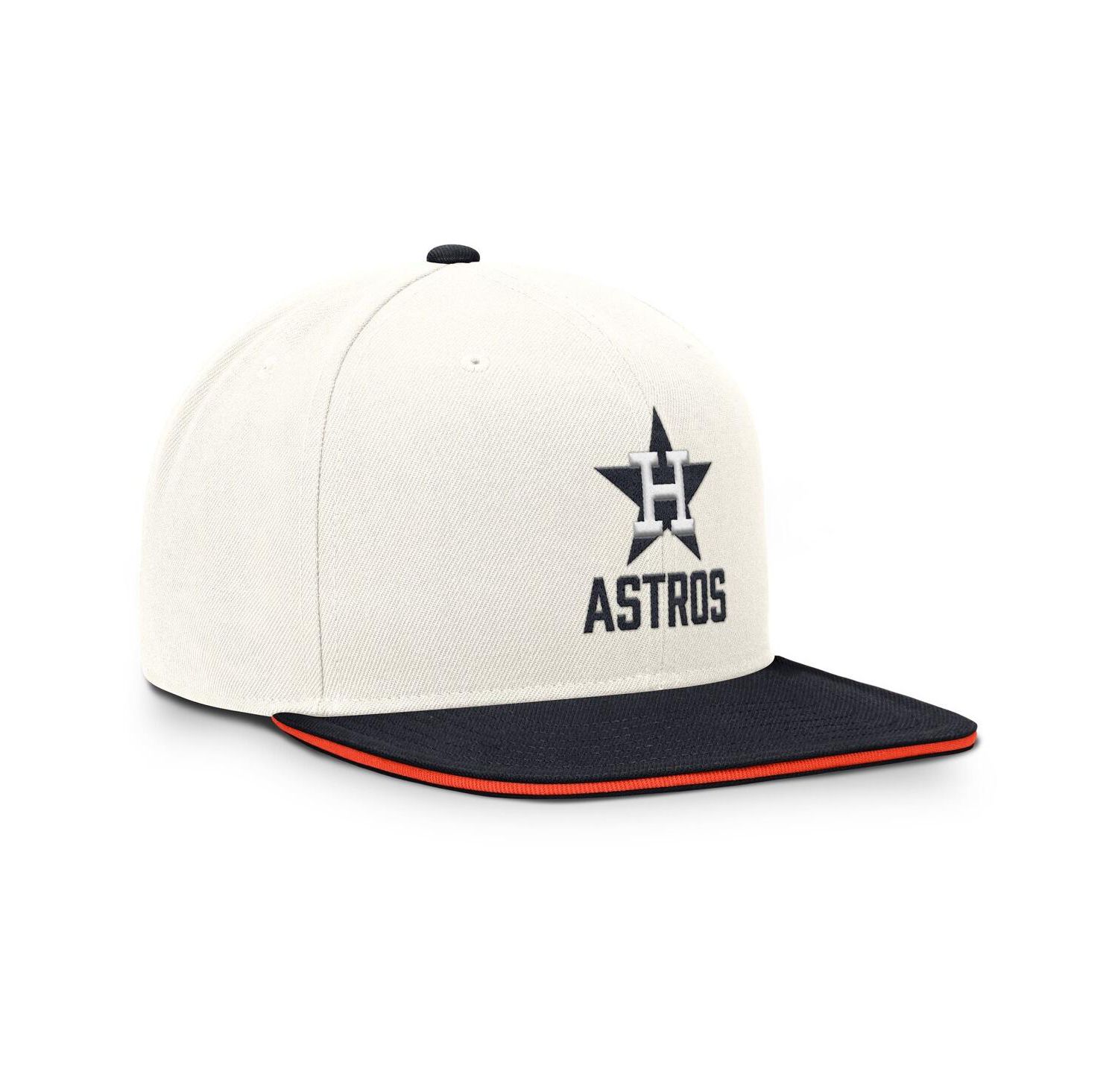 Men's Cream/Navy Houston Astros Cooperstown Pro Dri-FIT Snapback Hat
