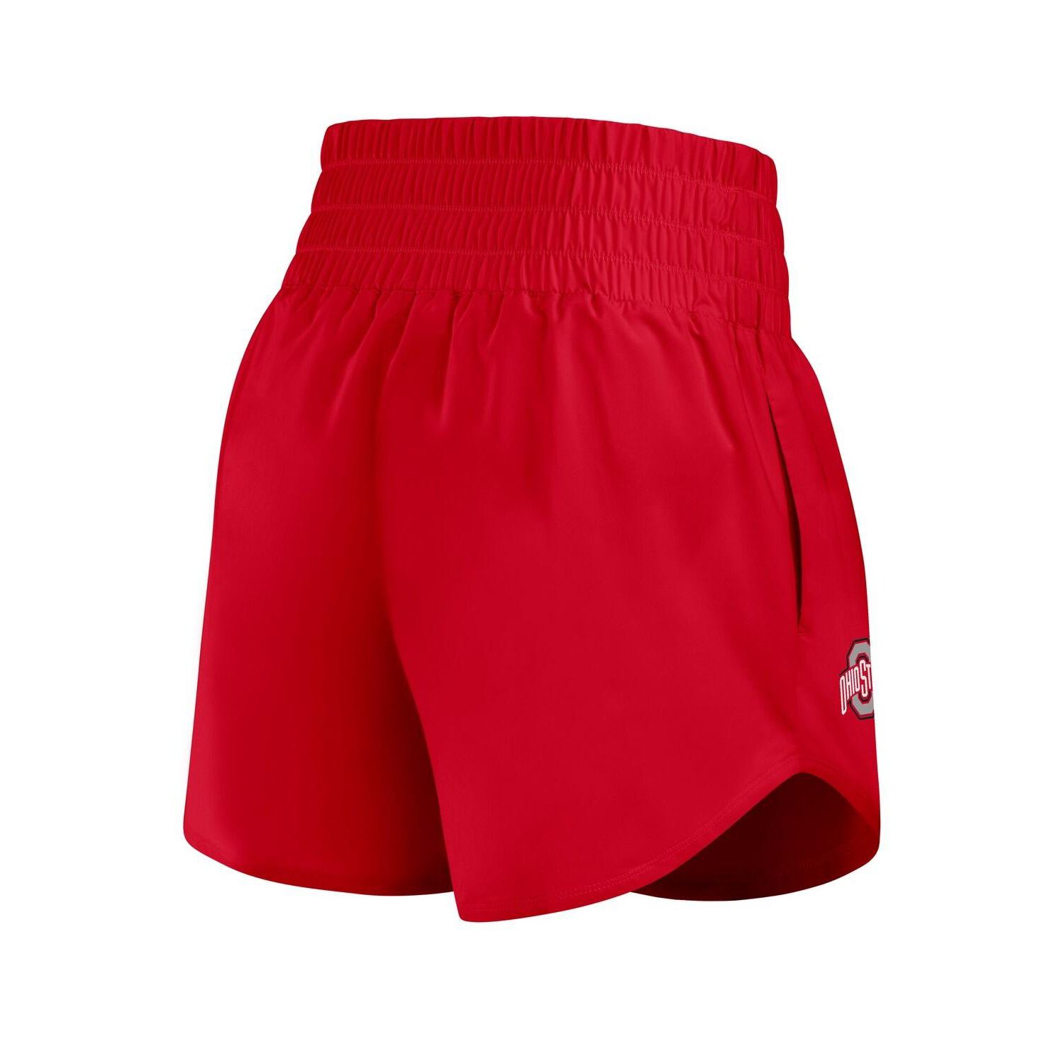 Women's Scarlet Ohio State Buckeyes Performance One Dri-FIT High-Rise Shorts