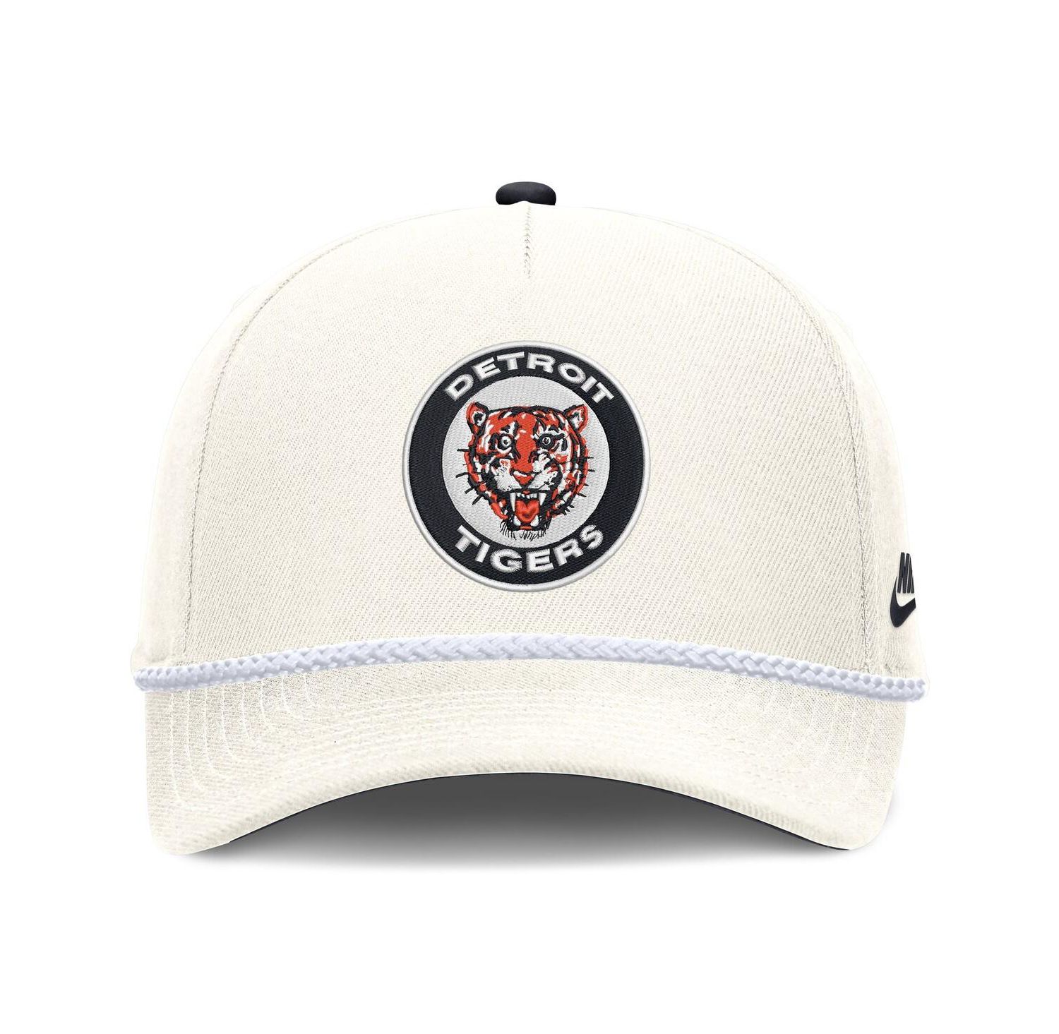 Men's Cream Detroit Tigers Cooperstown Rise Adjustable Hat