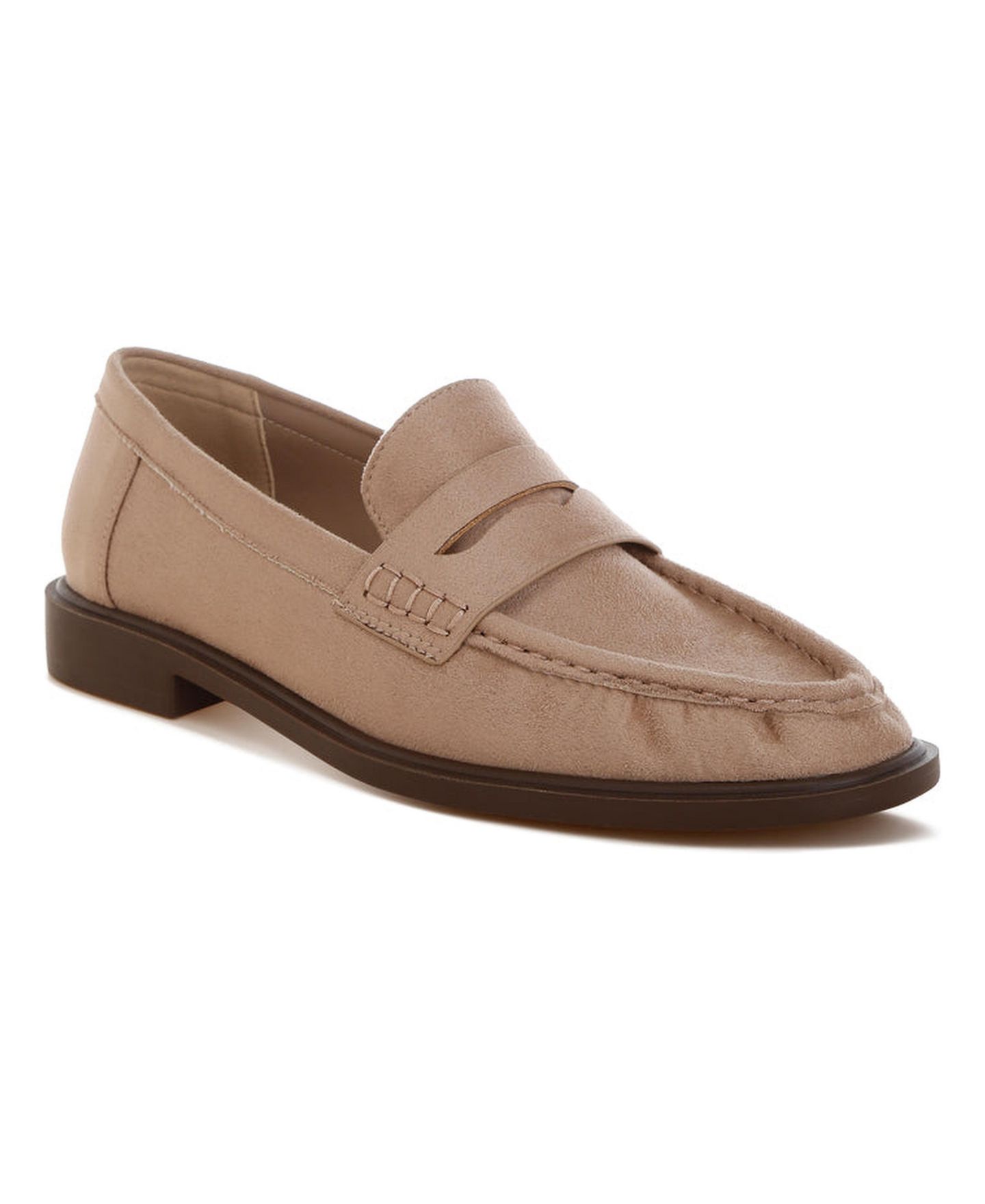 Женские туфли London Rag Fhalko Penny Strap Low Block Heel, цвет: Бежевый — фото 2