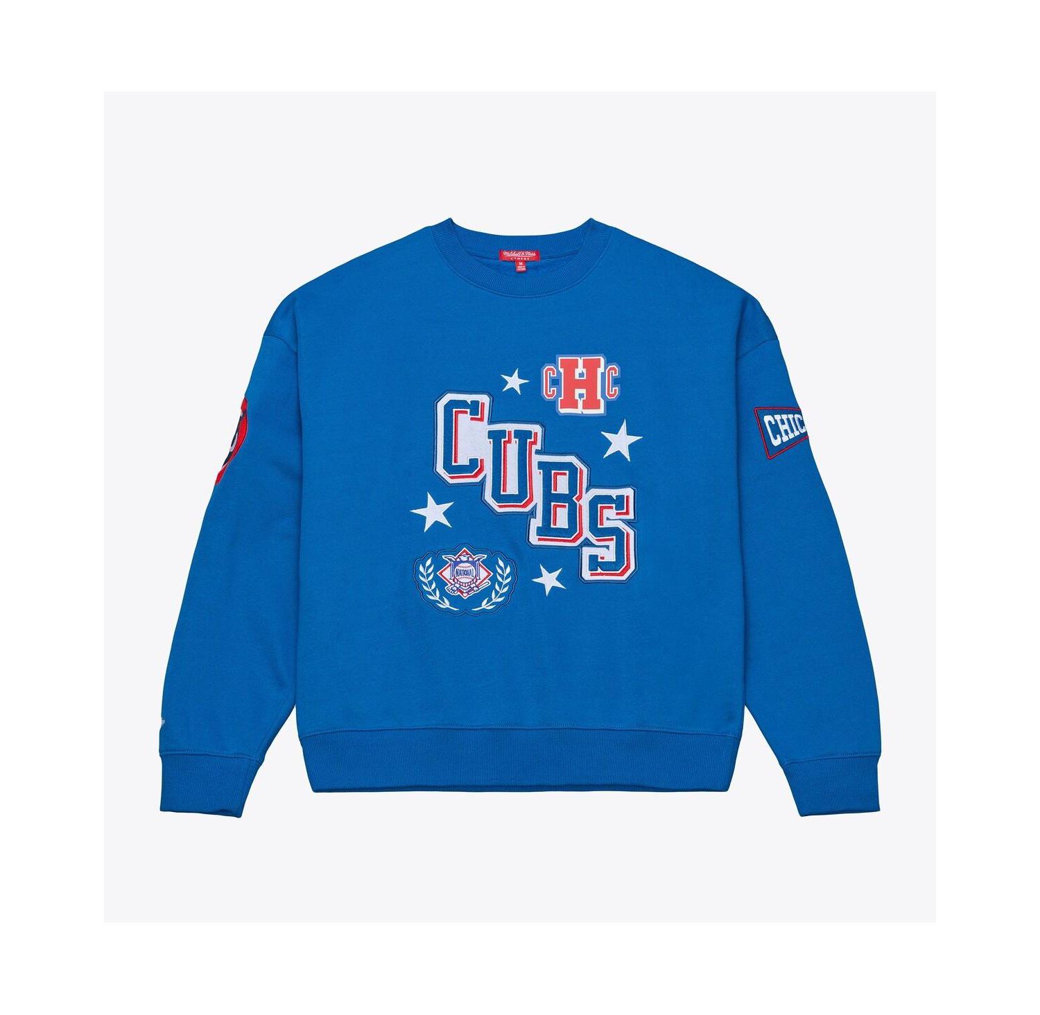 Women's Royal Chicago Cubs Pep Rally Sweatshirt