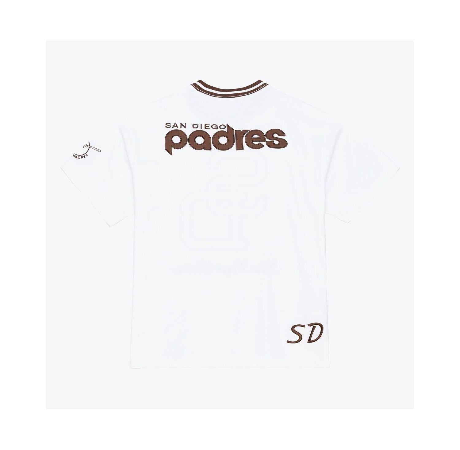 Men's White San Diego Padres Cooperstown Collection Arctic T-Shirt