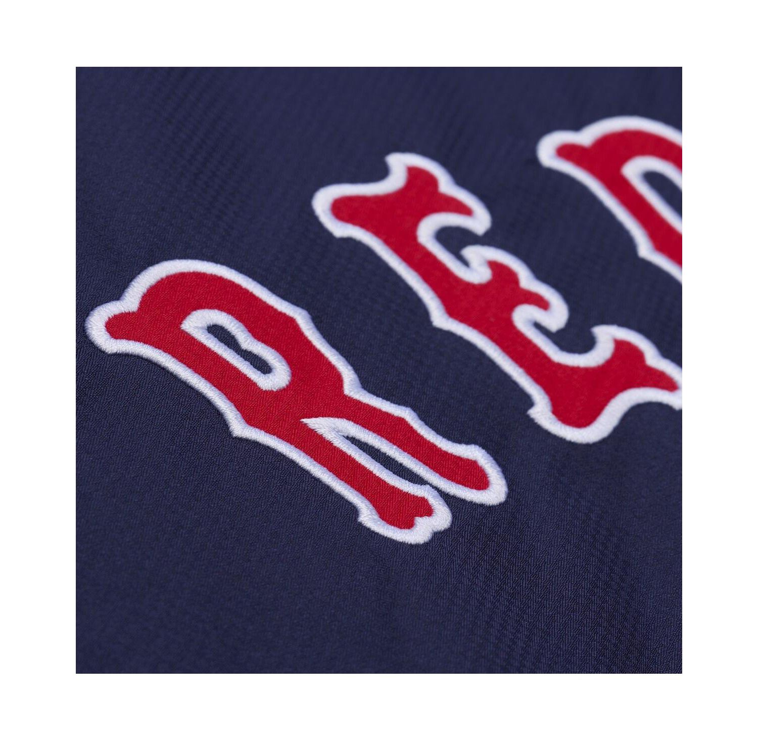 Men's Navy Boston Red Sox Full-Snap Hooded Coaches Jacket
