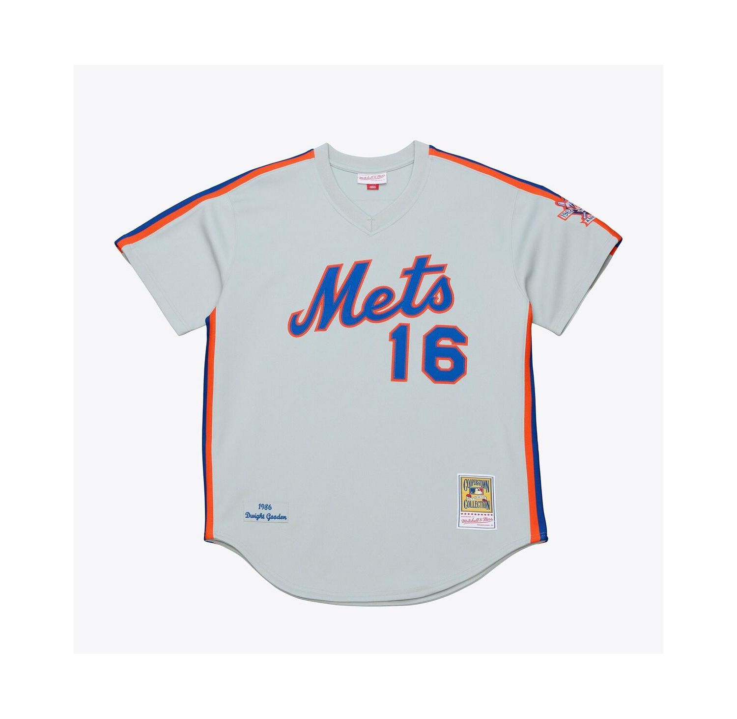 Men's Dwight Gooden White New York Mets 1986 Authentic Jersey