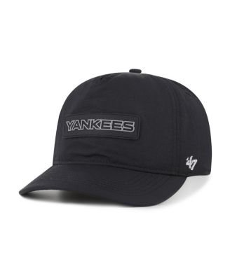 Men's Black New York Yankees Quiet Outdoors Hitch Adjustable Hat