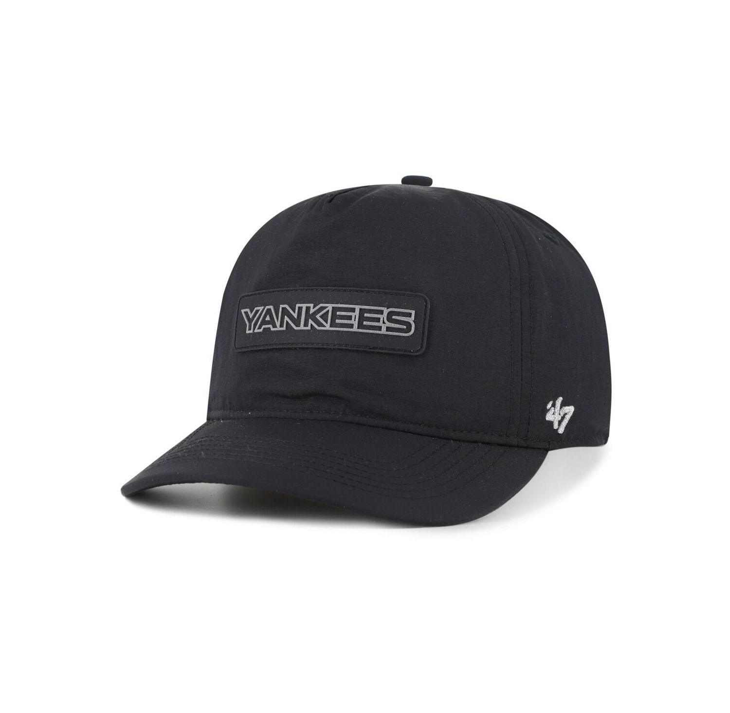 Men's Black New York Yankees Quiet Outdoors Hitch Adjustable Hat