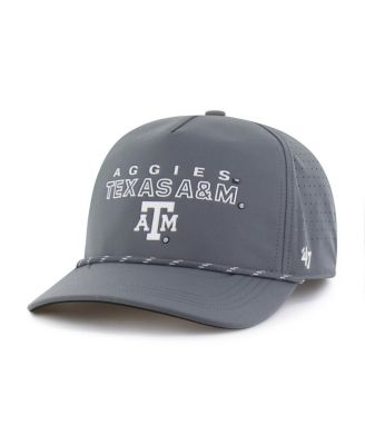 Men's Gray Texas A&M Aggies Forward Vent Hitch Rope Adjustable Hat