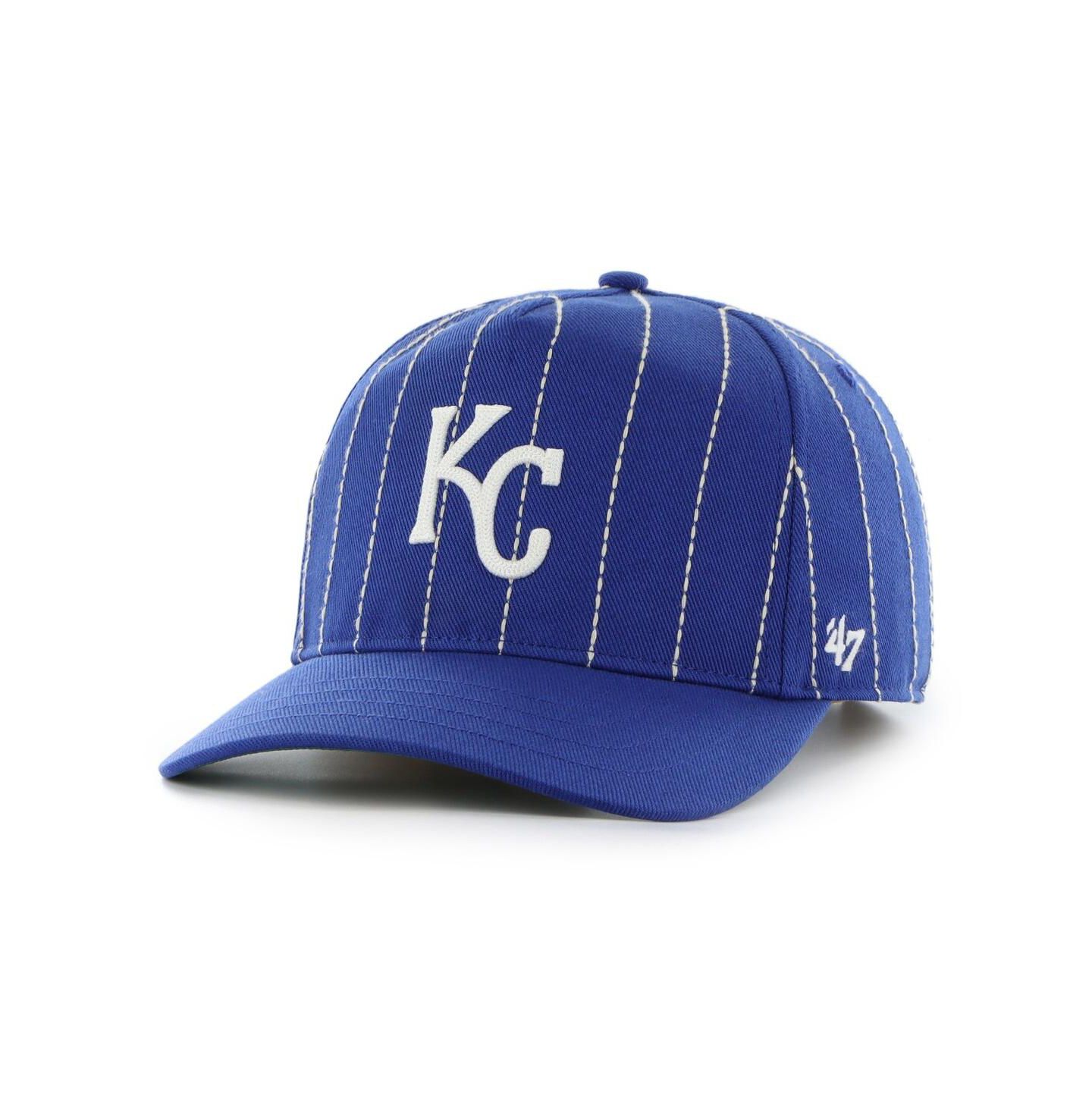 Мужская кепка '47 Brand x Rawlings Royal Kansas City Royals Pinstripe Hitch Adjustable Hat — фото 2