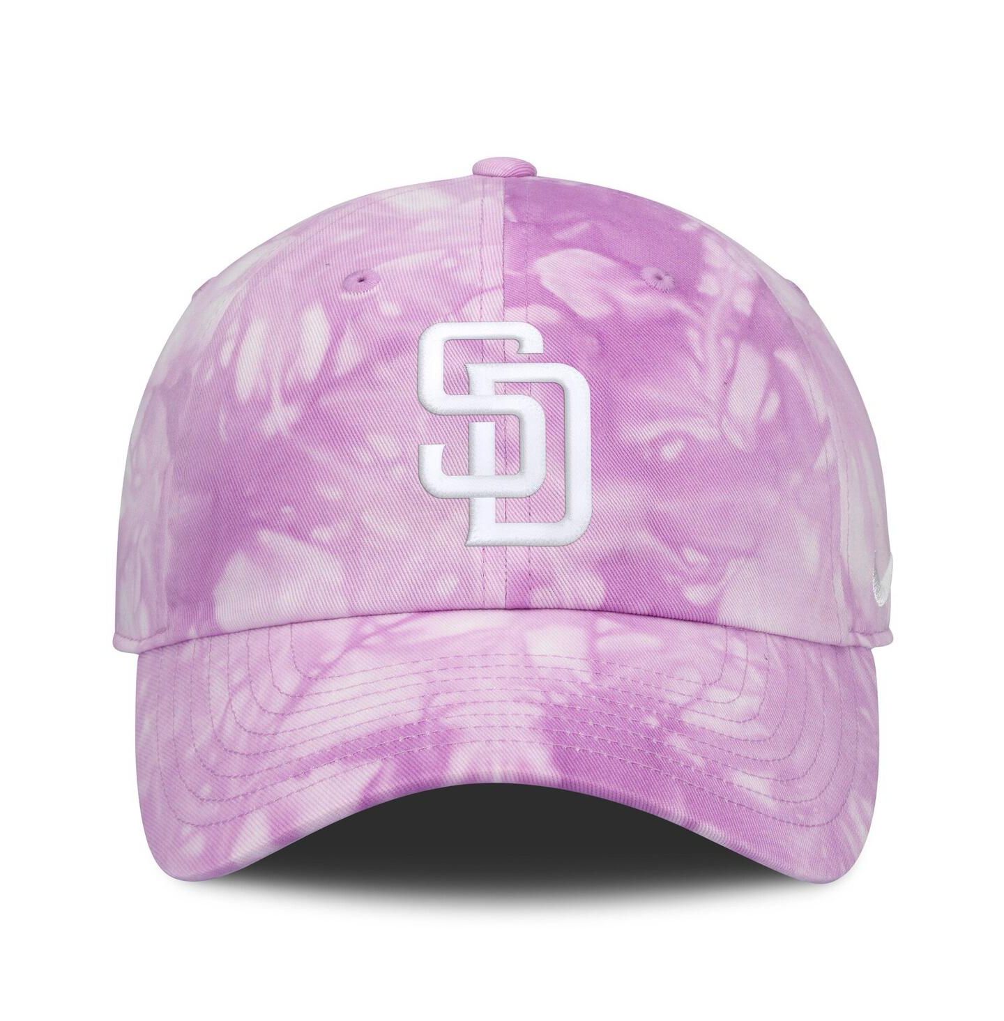 Женская кепка Nike Light Pink San Diego Padres Mother’s Day Club Adjustable Hat — фото 2
