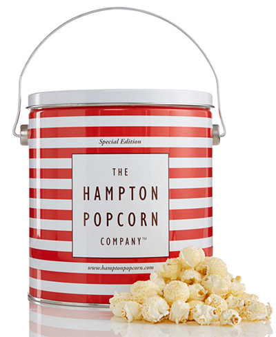 Hampton Popcorn White Cheddar Truffle Popcorn Tin