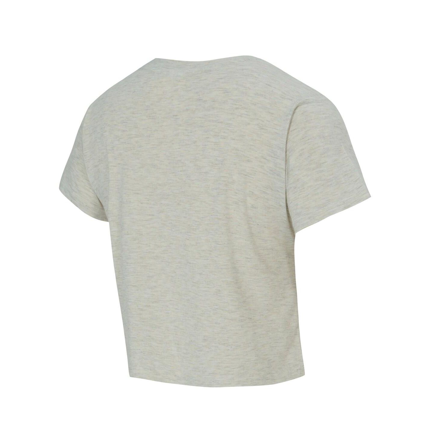 Женская футболка Concepts Sport Cream Houston Astros Birch Cropped — фото 3