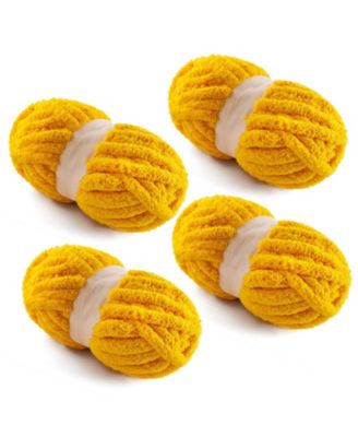 Chunky Chenille Yarn for Hand Knitting Crocheting