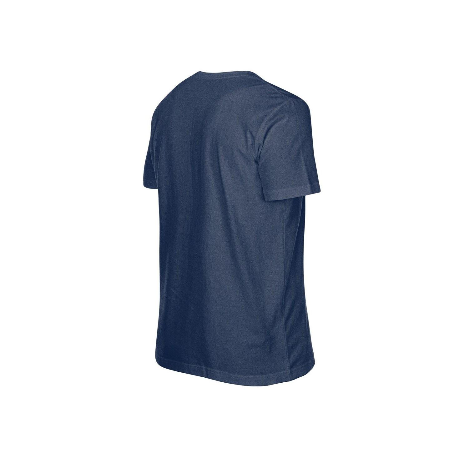 Men's Navy Chicago Cubs Oversized Throwback Distressed T-Shirt