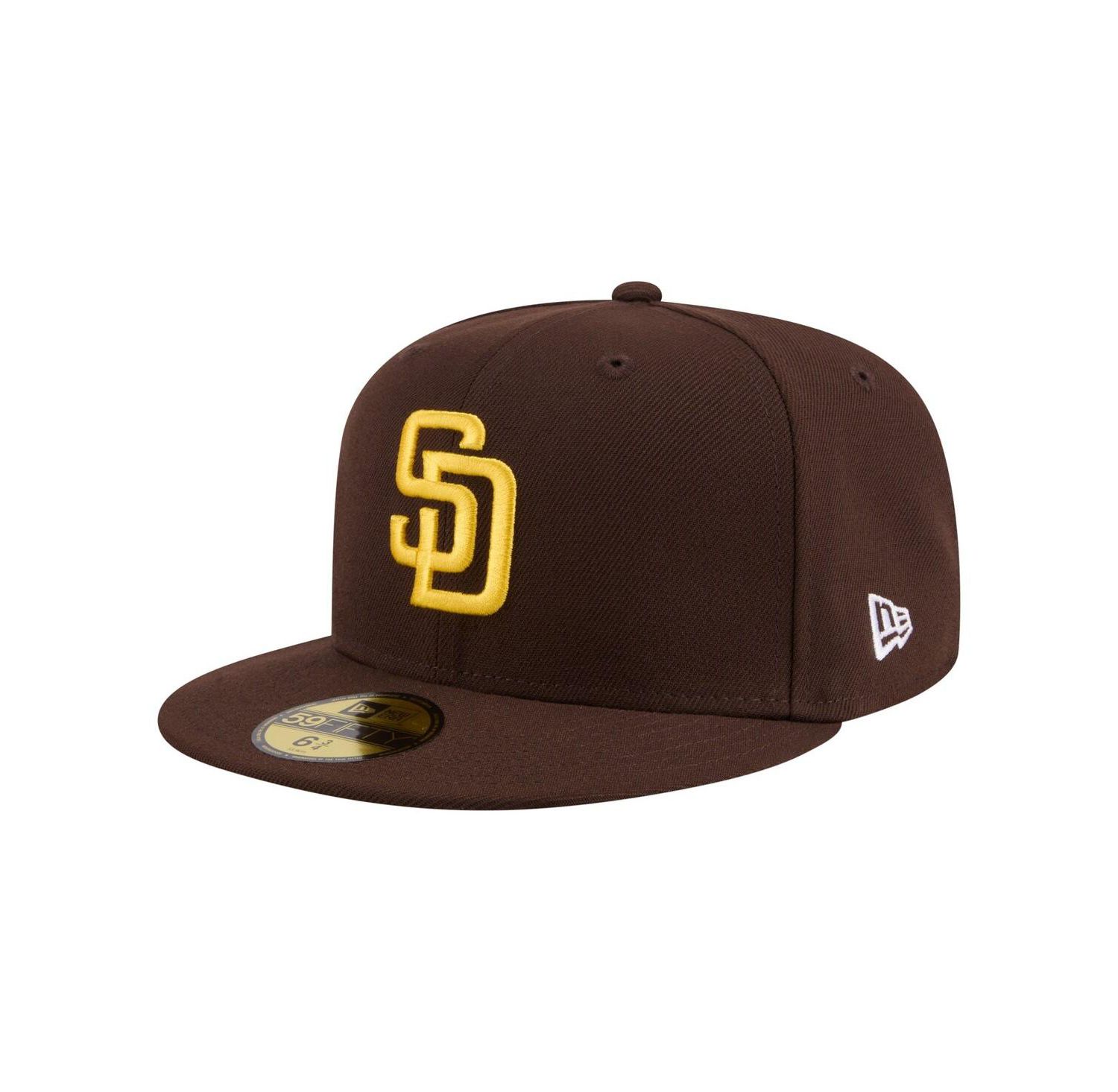 Мужская коричневая приталенная шляпа San Diego Padres Hidden Hit 59 за пятьдесят