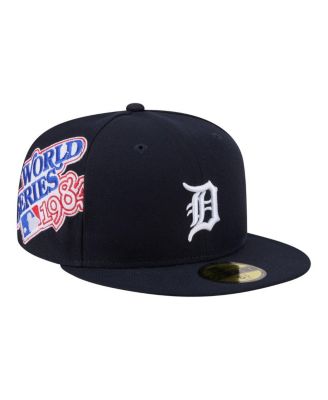 Men's Navy Detroit Tigers Hidden Hit 59FIFTY Fitted Hat